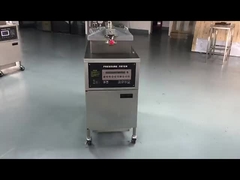 PFE-600 electric chicken pressure fryer appearance video