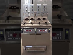 OFE-H413 CE Certified Electric Open Deep Fryer Machine With Auto Lift Oil Pump