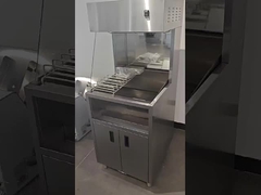 60cm 100cm Width French Fries Chips Display Warmer 304SUS Material