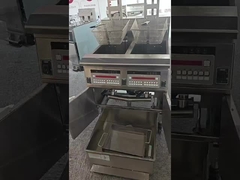 OFE-H226 electric auto lift two pot two big baskets open fryer