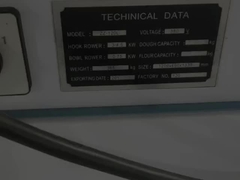 ZZ-120/80/60/40/240   electric 380V/220V two speed partner dough spiral mixer