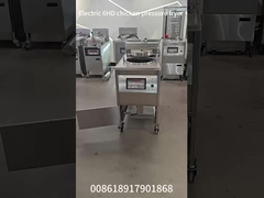 6HD Electric 12KW 380V 28L 6 Fry Tray Big Productivity Round Broaster Chicken Pressure Fryer
