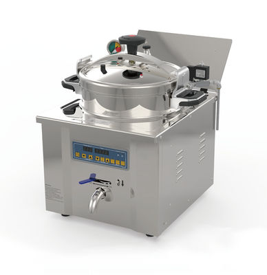 Digital Panel 22L 3.5KW 220V Chicken Express Table Top Counter Top Pressure Fryer