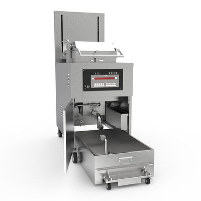 8HD Electric 17KW 380V 55L 5 Fry Tray Big Productivity Broaster Chicken Pressure Fryer