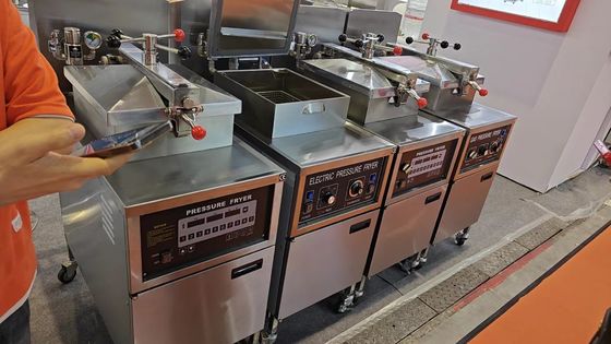 Electric Digital Panel 380V/220V  Chicken Pressure Fryer Without Oil Filter System