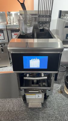 14.3kw Power Touchscreen Smart panel 380V/50hz~60hz with oil filter Commercial Electric Open Fryer