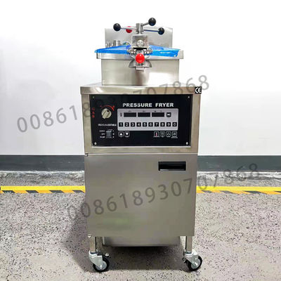 25D Compute Panel Without Filtration Gas &amp; Electric Heating Chicken Pressure Fryer
