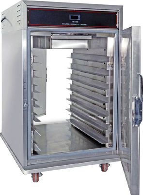 7 Trays Electric Glass Door Two Side Open Commercial Food Warmer Holding Cabinet