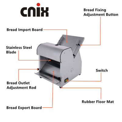 Electric 220V Table Top Toast Bread Slicer Machine