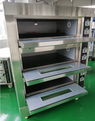 High Quality CE ISO Electric Gas Deck Bakery Pizza Bread Deck Oven