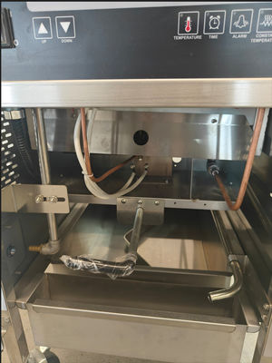 25D Compute Panel Without Filtration Gas &amp; Electric Heating Chicken Pressure Fryer