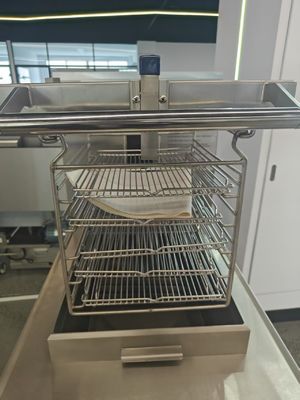 8HD Electric Smart Touch Panel 55L 5 Fry Tray Big Productivity 17KW Open Deep Fryer