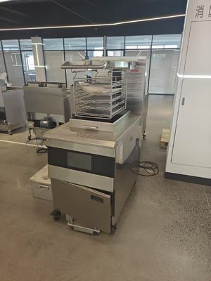 OFE-2000 8HD Electric Smart Touch Panel 55L 5 Fry Tray Big Productivity 17KW Open Deep Fryer