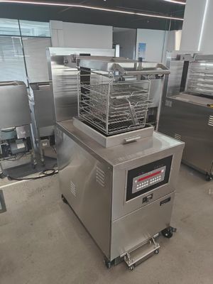 8HD Electric Digital Computer Panel 55L 5 Fry Tray Big Productivity 17KW Open Deep Fryer