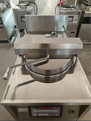 6HD Electric 12KW 380V 28L 6 Fry Tray Big Productivity Round Broaster Chicken Pressure Fryer