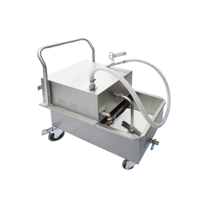 220V 50L Oil Filter Machine Shortening Filter For Restaurants